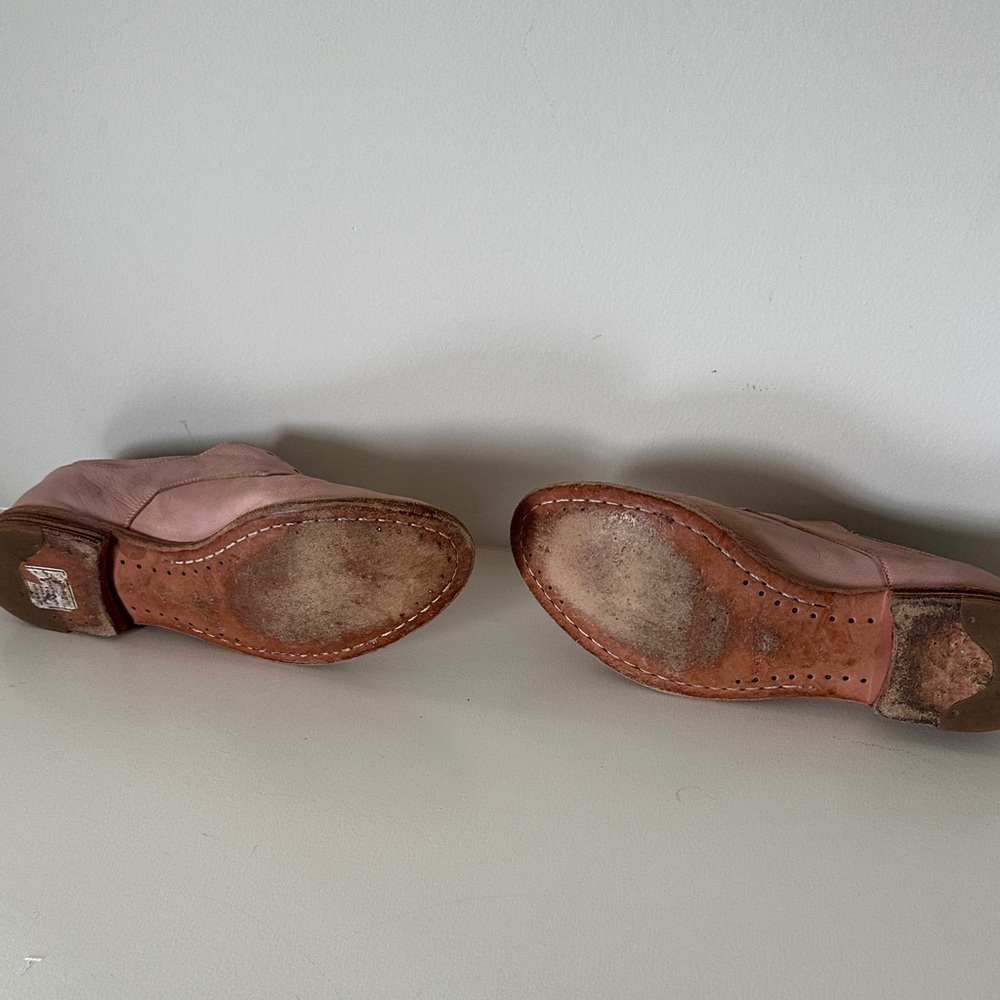 Women’s Officine Creative Leather Lace-Up Shoes in Dusty Pink - Picture 3 of 5
